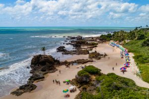 Praia de Tambaba: Beleza Selvagem e Liberdade Praia de Tambaba: Beleza Selvagem e Liberdade