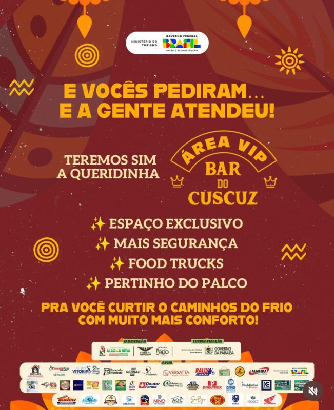 Caminhos do Frio em Alagoa Nova: programação completa e shows confirmados Caminhos do Frio em Alagoa Nova: programação completa e shows confirmados