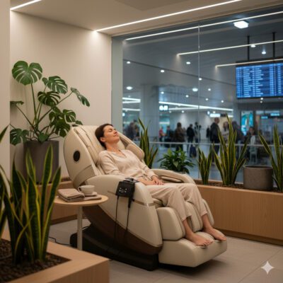 Spas em Aeroportos: guia de serviços para relaxar e revitalizar em viagem Spas em Aeroportos: guia de serviços para relaxar e revitalizar em viagem